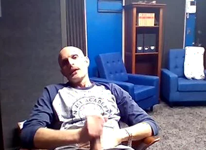 Interrupted Jacking On Cam At Office - Chase Timber Justa9er Big Hard Cock