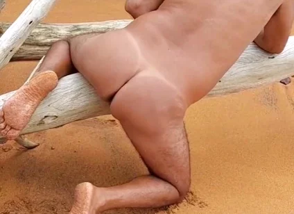 Ladysilva Naked on the Beach Come Fuck My Hot Ass