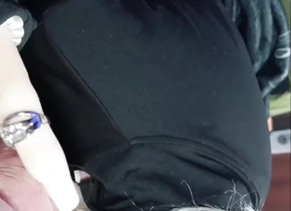 Hannah Plays with My Sperm!