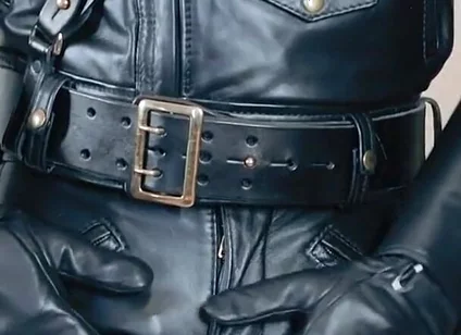 Leather Uniform Close up [alternate Take]