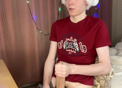 23cm Cock Explodes After Teasing Sensitive Head