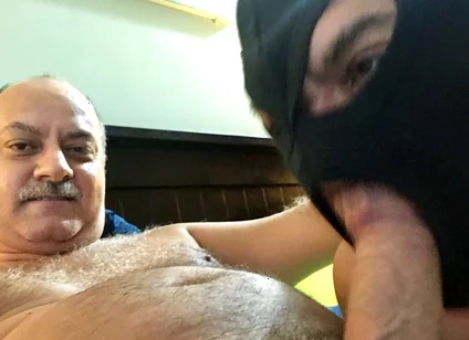 Daddy Chris Barebacks a Fag 23