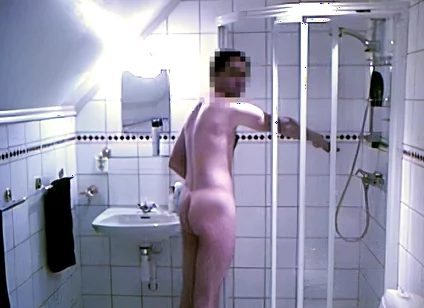 Humping Pee and Shower Masturbation