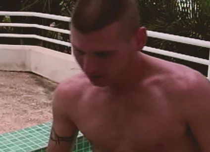 Gay Island Scene-4_gay Anal Threesome in the Pool with a Latino Friend