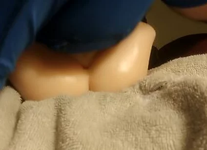 Close-up Fucking Sex Doll Until I Blow My Load - Lina Paige