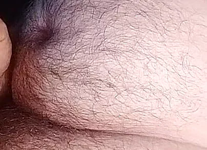Cum on My Hairy Belly