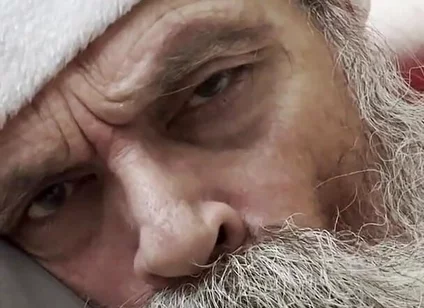 Grandpa Santa Bear Worships Cock