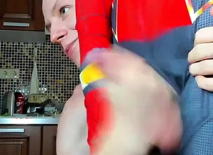 Play and Jerk off Your Superhero's Dick!