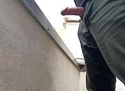 Peeing In My Pants Watching From The Balcony