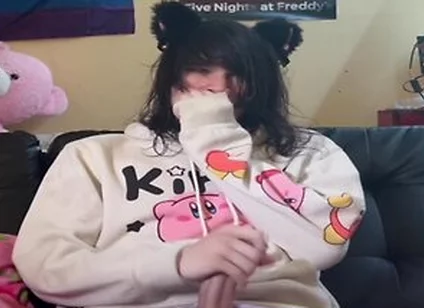 *soft Moaning Orgasm* Femboy Eats Precum And Plays Cuz Stepdaddys At Work