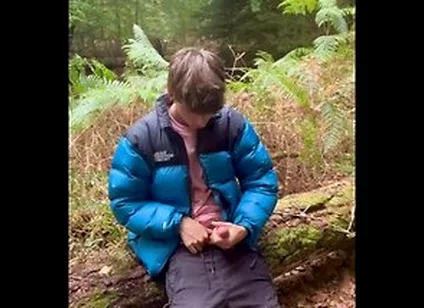 Twink Forest Wank