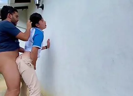 Cruising Stranger Fucks Me Outdoors Bareback Until He Cums Inside Creampie
