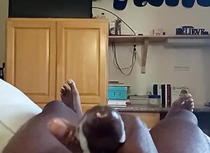18yo Huge Cum Shot. Dorm Room Morning Jack Off With Virgin Boy