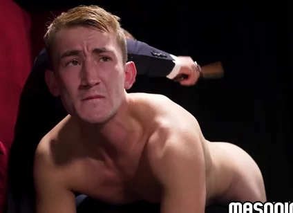 Colton Fox And Tyler Saint - Ka-smack! Disciplinary Otk Spanking Action With Paddle!