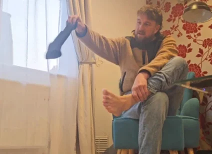 Sweaty Boot and Feet Worship After a Hards Day Work