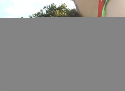 My Thong Rips While Running and I Get Caugh Nude by a Cyclist
