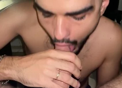 Suking My Friend Dick Till Cum