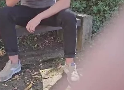 Random Hetero Married Guy At The Park Accepts My Offer And Tries His First Gay Blowjob At His Lunch - Guy Park