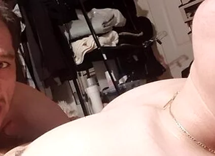 Latino Stepdad Helps His Disabled Boy Cum