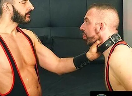 Bearded Stepdaddy Javi Hard Toys His Sex Slave Jordi Slutx
