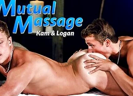 Super Sensual Rubdowns Leads To Sweaty Muscle Fuck - Logan Aarons, Kam Stone