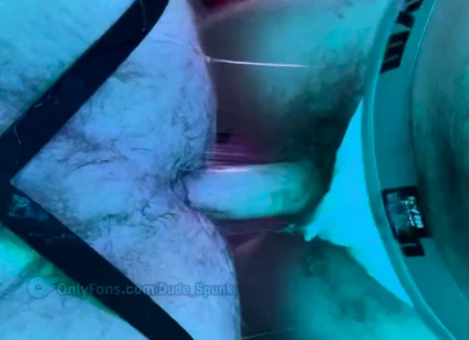 Hairy Cum Dump Jock Strap Bear Cub Gets Bred Raw & Bareback Rough & Hardcore in His Fat Gaping Ass Hole in the Sex Sling