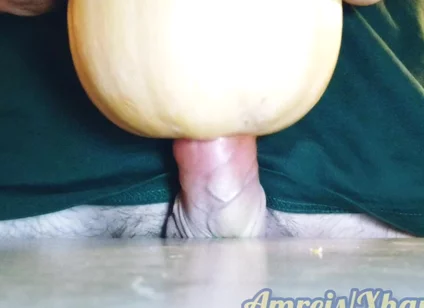 I Fucked the Pumpkin Again. I Couldn't Resist and Cummed in Her