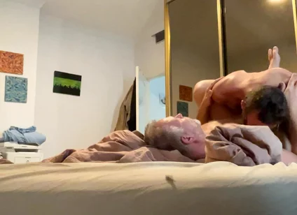 Stepdad and Young Man