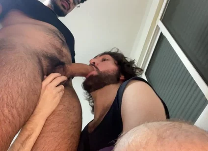 He Sucks My Dick and I Cum on His Ass