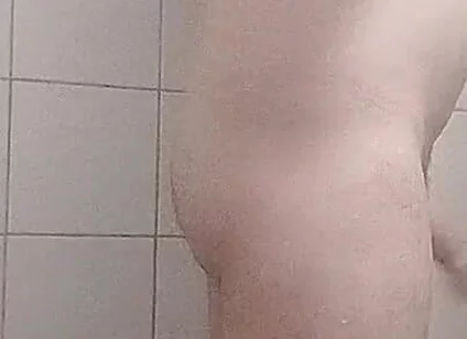 Chubby Gay Shaving Cock and Balls