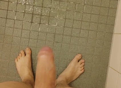 Under the Shower Piss and Cum Mix