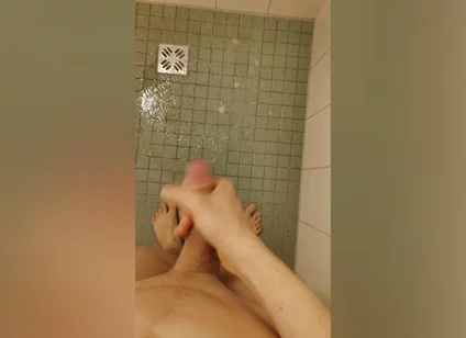 Under the Shower Piss and Cum Mix