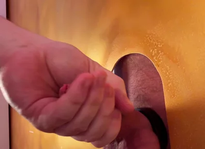Gold Gloryhole - I Just Wanted to Suck Him Slow… Then the Real Shock Came