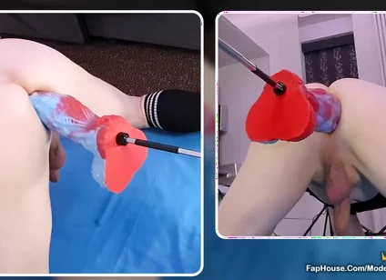 Mike Essex Tries an Impossible Dragon Dildo