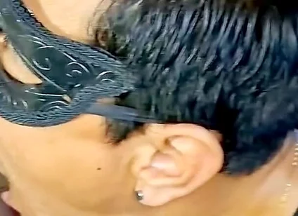 Black Man with a Huge Cock Relentlessly Fucks My Throat.