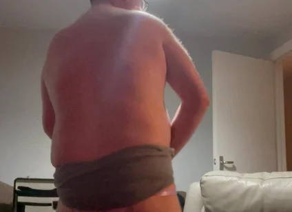 Horny Cross Dressing Striptease