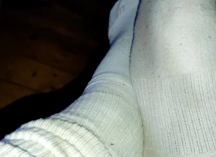 Sports Shoes and White Socks Look Like Viagra