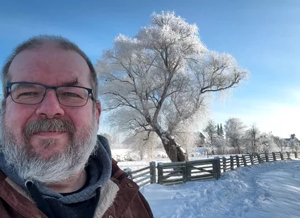 Walk in the Snow, Then Mega Orgasm!