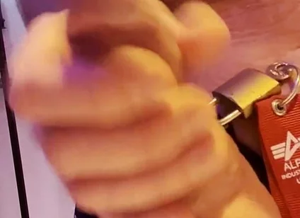 Sub Puppy Explodes Cum After Release of His Chastity Cage