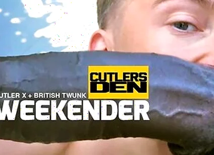 Cutler X Destroys British Twunks Smooth Hole With His Big Uncut Juicy Cock