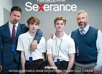 Cole Conners And Gage Palmer In Gay Porn Parodyseverance Sexerance Bubble Butt Twink Takes First Dick For Stepdaddy (free Sfw)