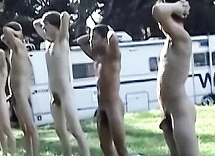 Alex Dade Chas Kramer And Their Pals Labor At The Camp Completely