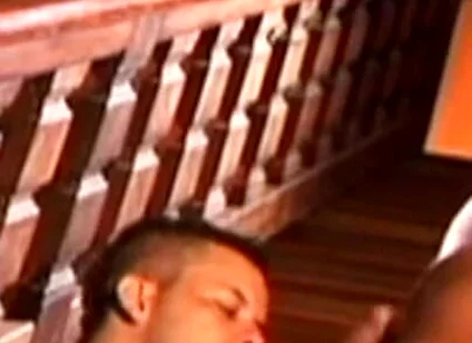 Slut with Hiddn Face Fuckd Raw by His Friend