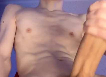 Rubbing the Cum Into My Smooth Skin After Sex