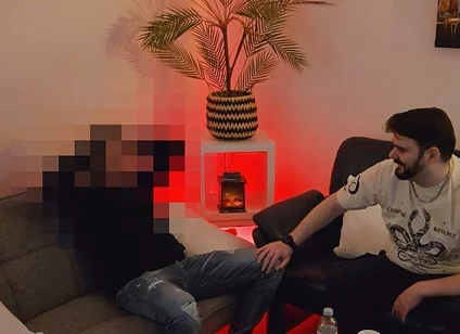 Straight Divorced Uber Driver Comes Back for Help and a Discreet Couch Visit