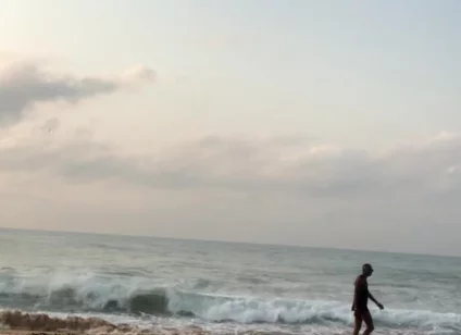 Still on Beach Having Good Time Alone