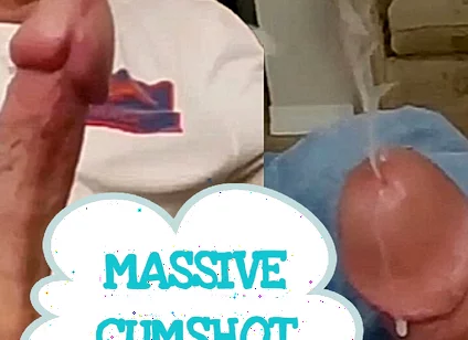 Massive Cumshot From Big Cock Sixxbig