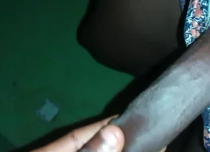 Creamy Black Ebony Big Dick.