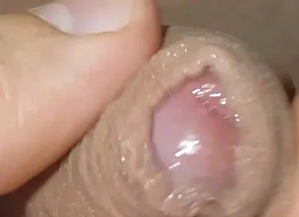 Big Curvy Cock Cums to the Extreme Without Touch!!