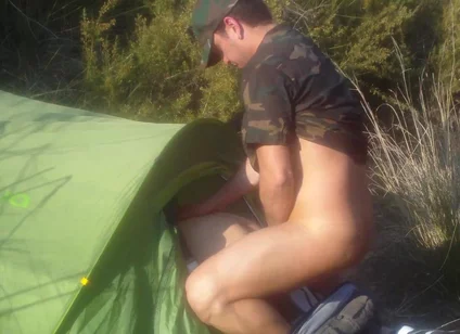 The Forest Ranger Fines Me with a Cumshot